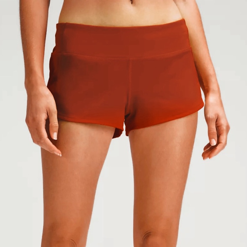 Lululemon | size 0 speed up low-rise lined shorts 2.5”